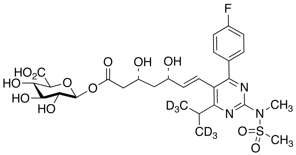 Rosuvastatin-d6 Acyl-�-D-glucuronide