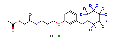 Roxatidine-d10 Acetate Hydrochloride
