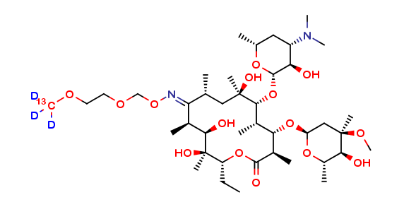 Roxithromycin-13CD3