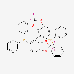 S-(+)-5,5'-Bis(diphenylphosphino)-2,2,2',2'-tetrafluoro-4,4'-bi-1,3-benzodioxole [(S)-Difluorphos]