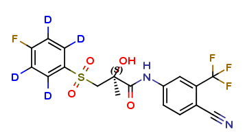 S-(+)-Bicalutamide-d4