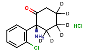 S-(-)-Norketamine-d6 Hydrochloride