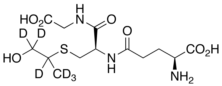S-(1-Methyl-2-hydroxyethyl)glutathione-d6