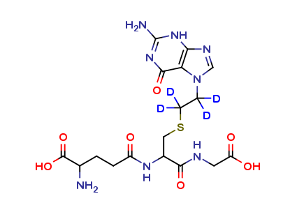 S-[2-(N7-Guanyl)ethyl]glutathione-d4