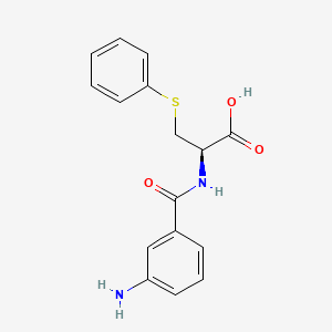 S-Phenyl-L-cysteine-N-(3-aminophenyl)amide