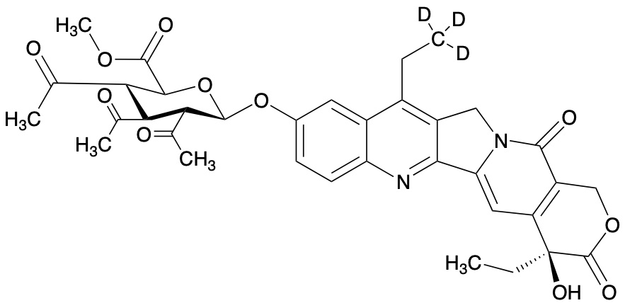 SN-38 Tri-O-acetyl-β-D-glucuronic Acid Methyl Ester-d3