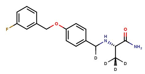 Safinamide Benzyl-D1-propanamide-D3