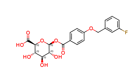 Safinamide Metabolite NM-1689 Acyl Glucuronide