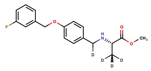 Safinamide related methyl ester D4