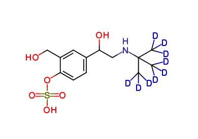 Salbutamol 4-O-sulfate D9