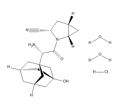 Saxagliptin hydrochloride dihydrate