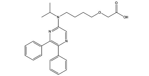 Selexipag metabolite ACT-333679