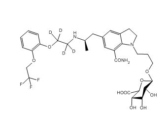 Silodosin-β-D-Glucuronide D4
