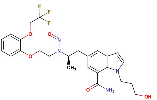 Silodosin N-Nitroso Impurity 1
