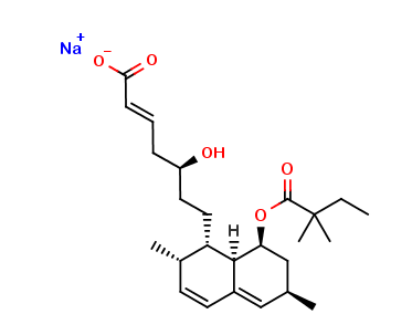 Simvastatin Anhydro Acid Sodium Salt