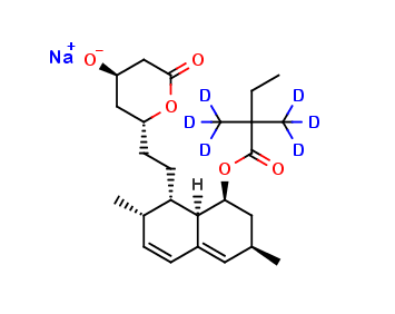 Simvastatin-D6 sodium salt