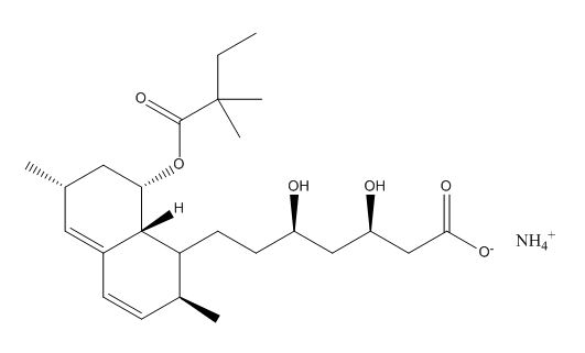 Simvastatin Hydroxy Acid Ammonium Salt