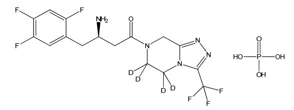 Sitagliptin D4 phosphate