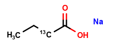Sodium butyrate-2-13C