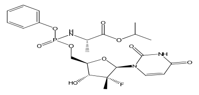 Sofosbuvir L-alanitate (Mixture of Diasteriomers)