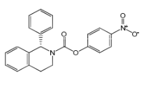 Solifenacin Impurity (4-Nitrophenyl (1S)-1-Phenyl-3-4-Dihidroisoquinoline-2(1H)-Carboxylate)