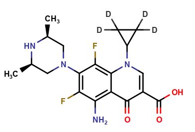 Sparfloxacin-d4