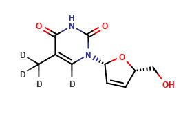 Stavudine-α,α,α,6-d4