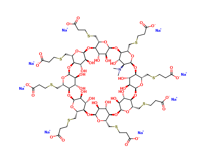 Sugammadex Impurity K (mono dimethylamino at C-2 of glucopyranose)