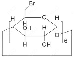 Sugammadex sodium perbrominated alpha-cyclodextrin