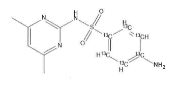 Sulfadimidine 13C6