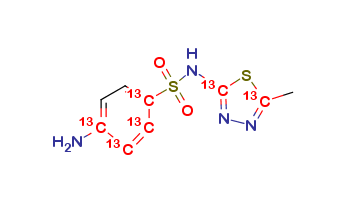 Sulfamethizole 13C6