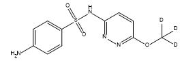 Sulfamethoxypyridazine D3