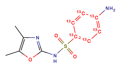 Sulfamoxole 13C6