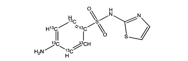 Sulfathiazole 13C6