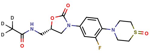 Sutezolid sulfoxide D3