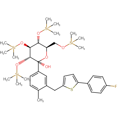 TMS- Hydroxy Canagliflozin