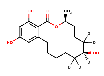 Taleranol-D5 (beta-Zearalanol-D5)