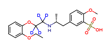 Tamsulosin Sulfonic Acid-d4