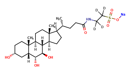 Tauro-ω-muricholic Acid Sodium Salt-d4