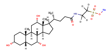 Tauro-d4-cholic Acid Sodium salt