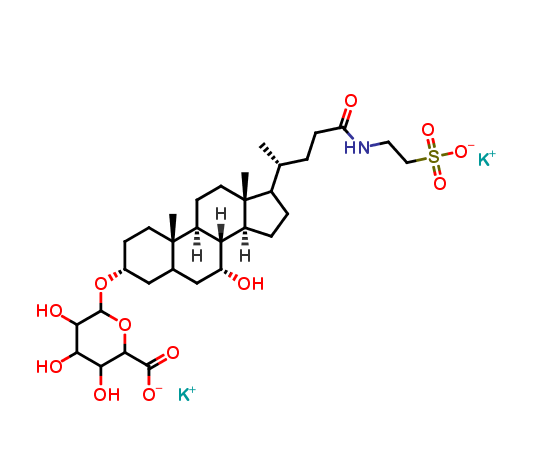 Taurochenodeoxycholic Acid-3-O-ß-glucuronide Dipotassium Salt