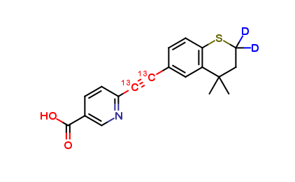 Tazarotenic Acid 13C2,D2