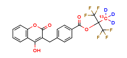 Tecarfarin-13C D3