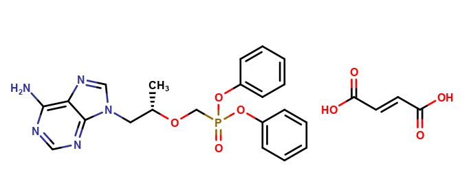 Tenofovir Diphenyl HemiFumarate salt