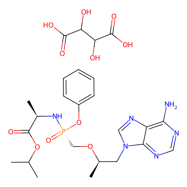Tenofovir Impurity 39 (RRR) 2,3-dihydroxysuccinate salt