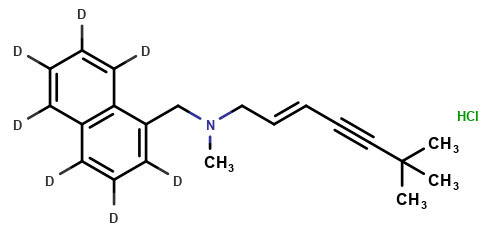 Terbinafine D7 Hydrochloride