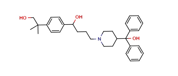 Terfenadine alcohol metabolite