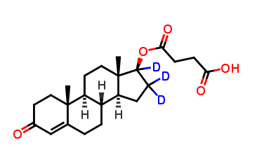 Testosterone-d3 17ß-Hemisuccinate