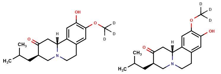 Tetrabenazine D3 (Mixture of 9&10 Methoxy D3)