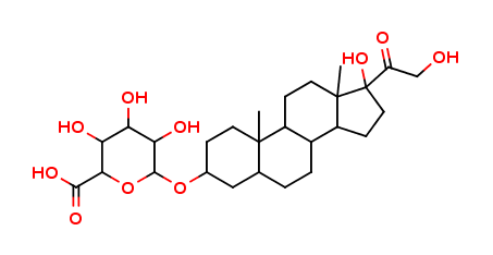 Tetrahydro-11-deoxy Cortisol-β-O-β-D-Glucuronide